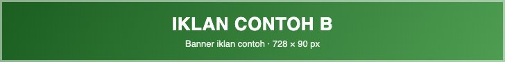 Iklan contoh B